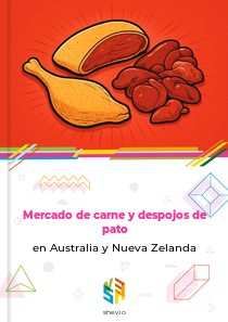 Mercado de carne y despojos de pato en Australia y Nueva Zelanda