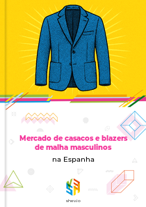 Mercado de casacos e blazers de malha masculinos na Espanha
