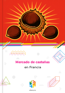 Mercado de castañas en Francia