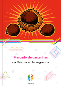 Mercado de castanhas na Bósnia e Herzegovina