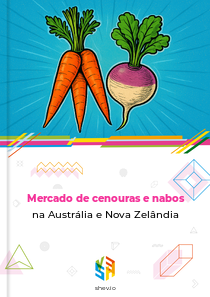 Mercado de cenouras e nabos na Austrália e Nova Zelândia