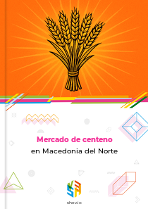 Mercado de centeno en Macedonia del Norte