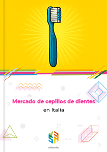 Mercado de cepillos de dientes en Italia
