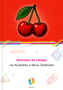 Mercado de cerejas na Austrália e Nova Zelândia