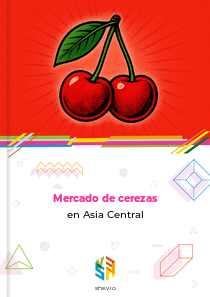 Mercado de cerezas en Asia Central