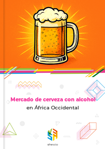 Mercado de cerveza con alcohol en África Occidental