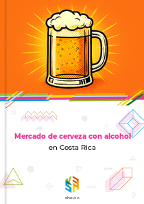 Mercado de cerveza con alcohol en Costa Rica