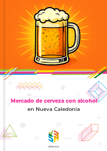 Mercado de cerveza con alcohol en Nueva Caledonia