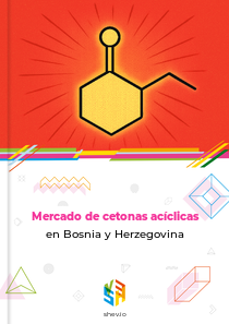 Mercado de cetonas acíclicas en Bosnia y Herzegovina