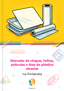Mercado de chapas, folhas, películas e tiras de plástico alveolar na Finlândia