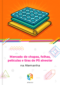 Mercado de chapas, folhas, películas e tiras de PS alveolar na Alemanha