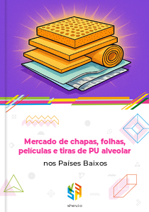 Mercado de chapas, folhas, películas e tiras de PU alveolar nos Países Baixos