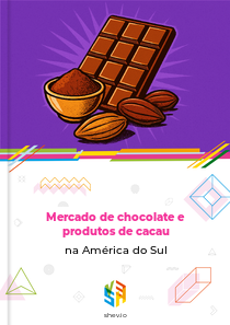 Mercado de chocolate e produtos de cacau na América do Sul
