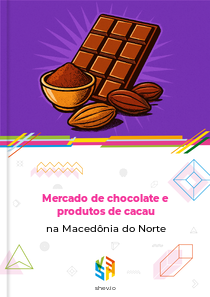 Mercado de chocolate e produtos de cacau na Macedônia do Norte