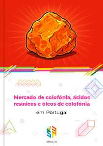 Mercado de colofónia, ácidos resínicos e óleos de colofónia em Portugal