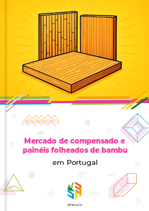 Mercado de compensado e painéis folheados de bambu em Portugal