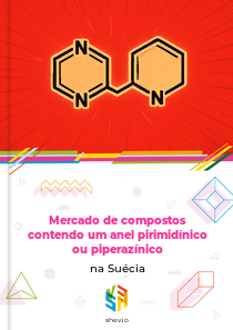 Mercado de compostos contendo um anel pirimidínico ou piperazínico na Suécia