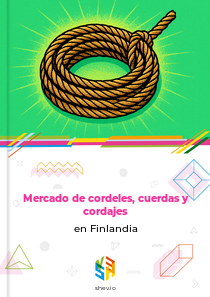 Mercado de cordeles, cuerdas y cordajes en Finlandia