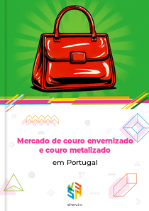 Mercado de couro envernizado e couro metalizado em Portugal