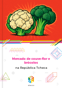 Mercado de couve-flor e brócolos na República Tcheca