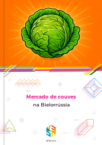 Mercado de couves na Bielorrússia