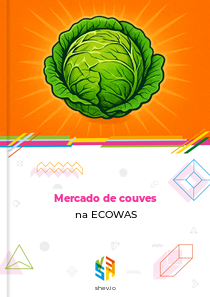Mercado de couves na ECOWAS