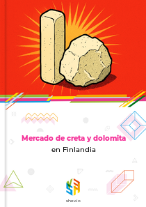 Mercado de creta y dolomita en Finlandia