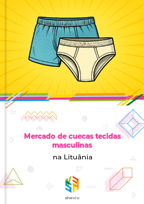 Mercado de cuecas tecidas masculinas na Lituânia