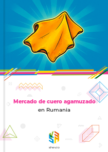 Mercado de cuero agamuzado en Rumania