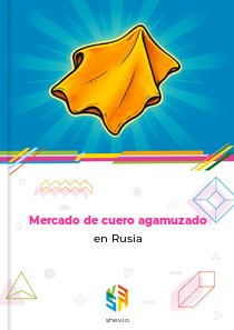 Mercado de cuero agamuzado en Rusia