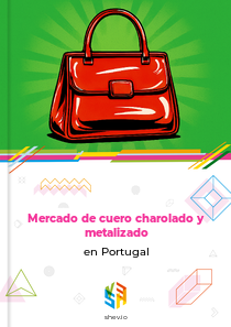 Mercado de cuero charolado y metalizado en Portugal