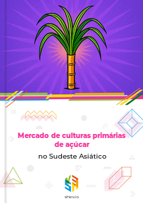 Mercado de culturas primárias de açúcar no Sudeste Asiático