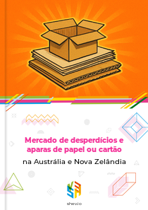 Mercado de desperdícios e aparas de papel ou cartão na Austrália e Nova Zelândia