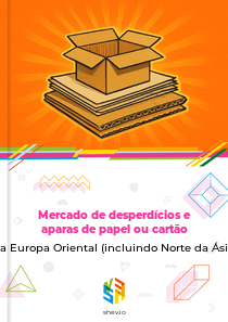 Mercado de desperdícios e aparas de papel ou cartão na Europa Oriental (incluindo Norte da Ásia)
