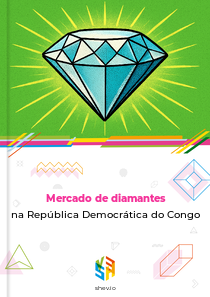 Mercado de diamantes na República Democrática do Congo