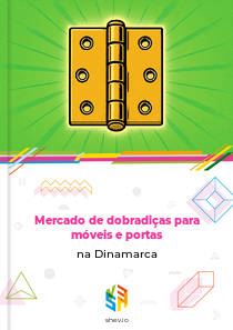 Mercado de dobradiças para móveis e portas na Dinamarca