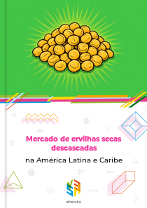 Mercado de ervilhas secas descascadas na América Latina e Caribe