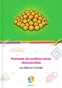 Mercado de ervilhas secas descascadas no Reino Unido