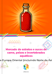 Mercado de extratos e sucos de carne, peixes e invertebrados aquáticos na Europa Oriental (incluindo Norte da Ásia)