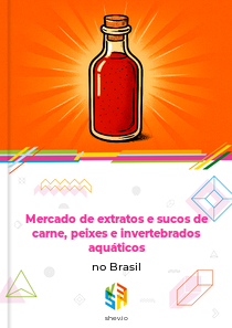 Mercado de extratos e sucos de carne, peixes e invertebrados aquáticos no Brasil