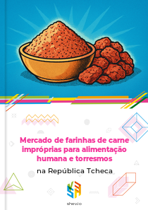 Mercado de farinhas de carne impróprias para alimentação humana e torresmos na República Tcheca