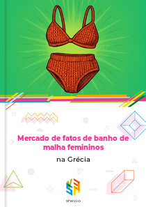 Mercado de fatos de banho de malha femininos na Grécia