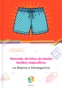 Mercado de fatos de banho tecidos masculinos na Bósnia e Herzegovina