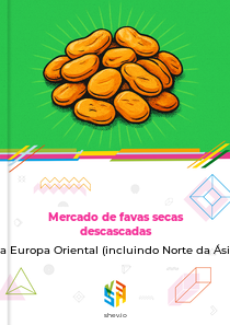 Mercado de favas secas descascadas na Europa Oriental (incluindo Norte da Ásia)