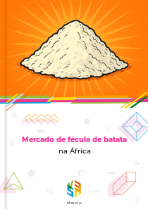Mercado de fécula de batata na África