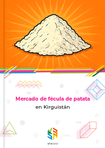 Mercado de fécula de patata en Kirguistán