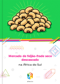Mercado de feijão-frade seco descascado na África do Sul
