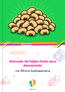 Mercado de feijão-frade seco descascado na África Subsaariana
