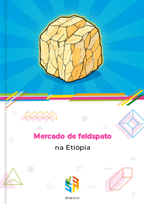 Mercado de feldspato na Etiópia