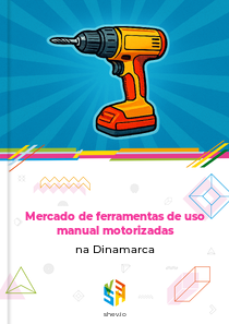 Mercado de ferramentas de uso manual motorizadas na Dinamarca